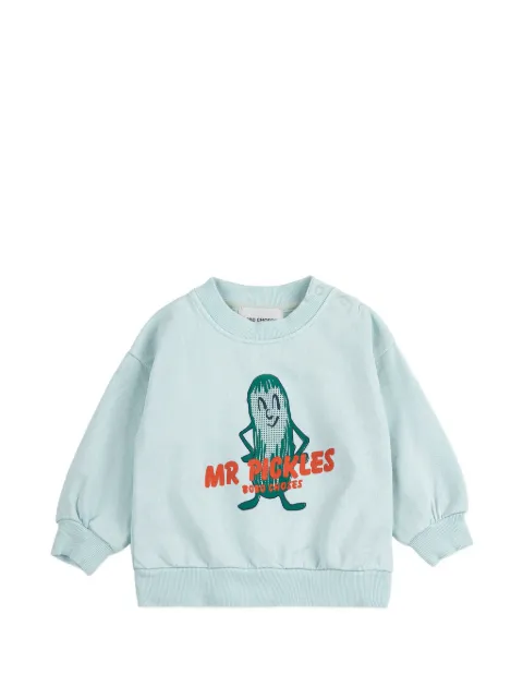 Bobo Choses print-detail crew neck sweatshirt