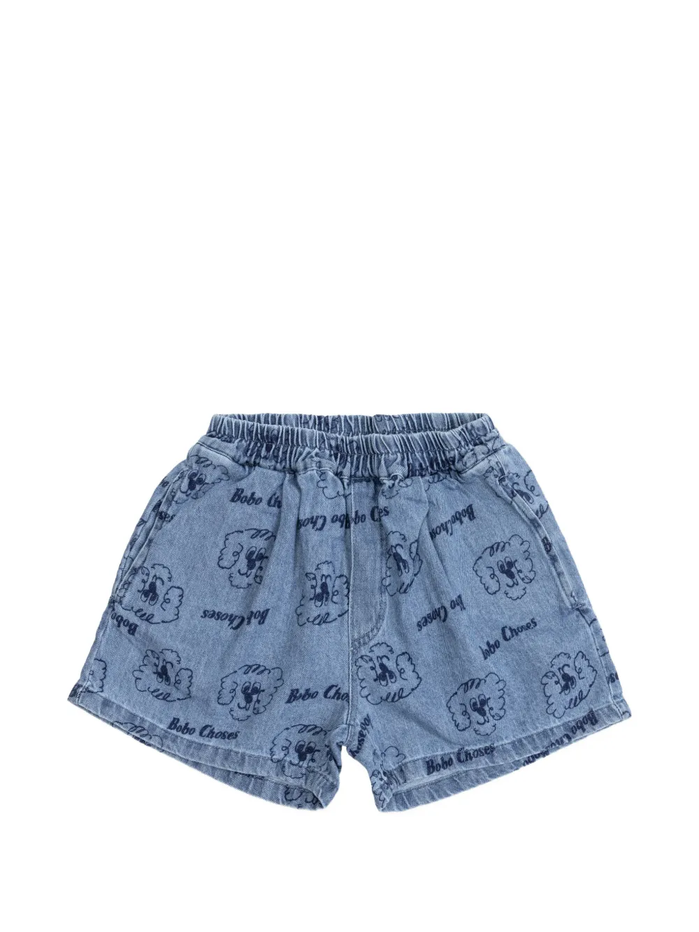 Bobo Choses printed shorts - Blu