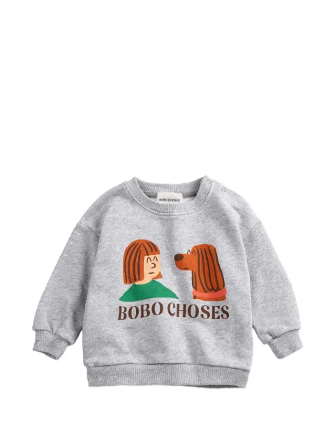 Bobo Choses Friends in a Pickle graphic sweatshirt