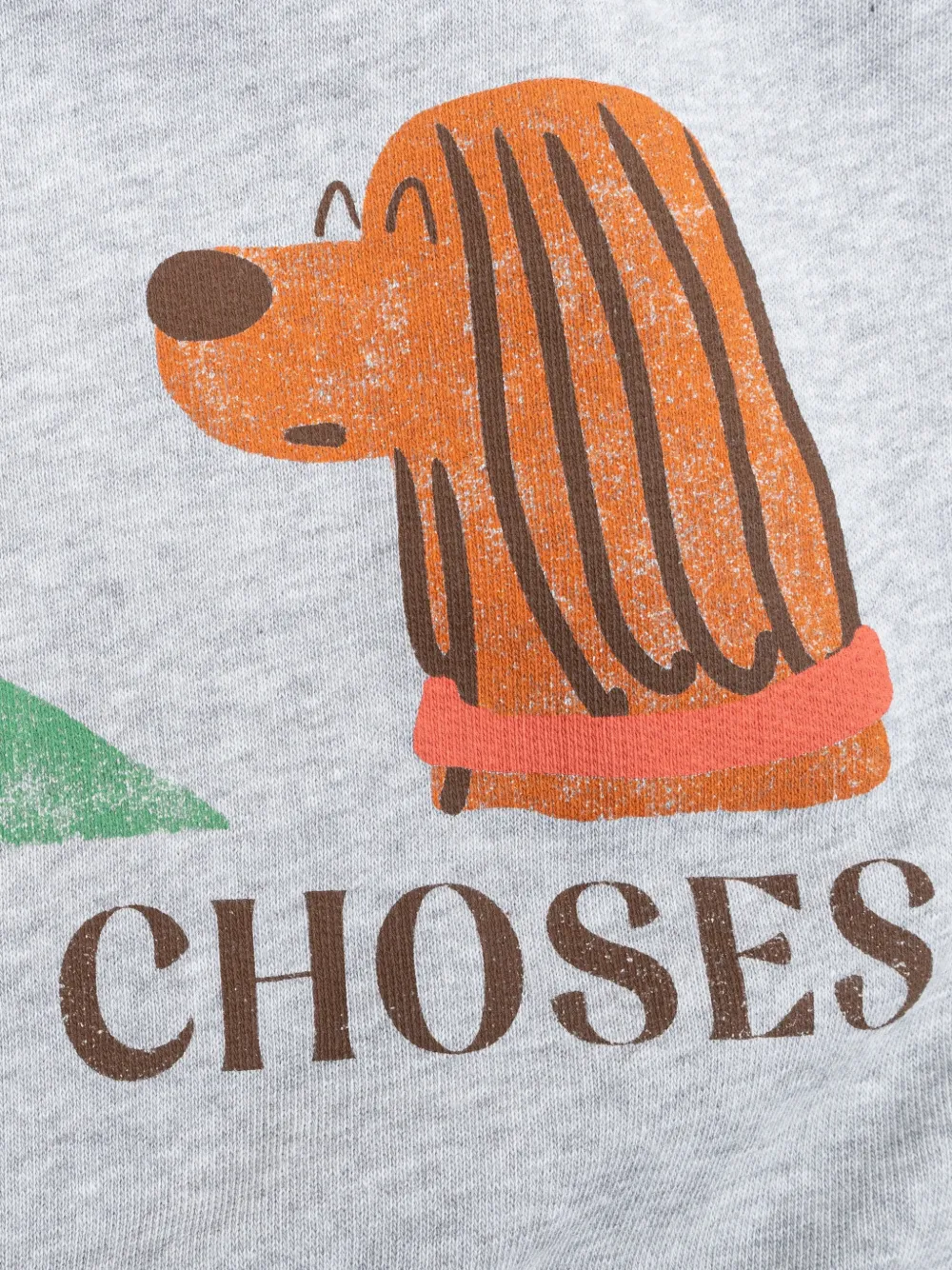 Bobo Choses Friends In A Pickle grafische sweater Grijs