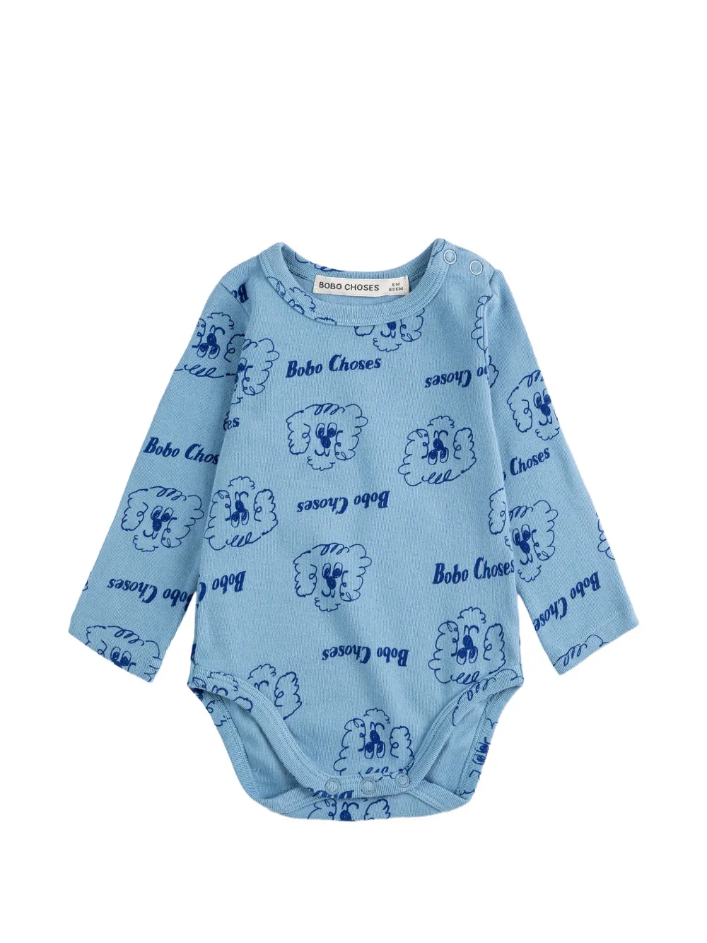 Bobo Choses Pickles the Dog bodysuit - Blu