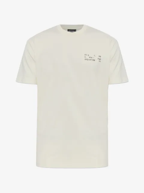 DSQUARED2 playera con logo estampado