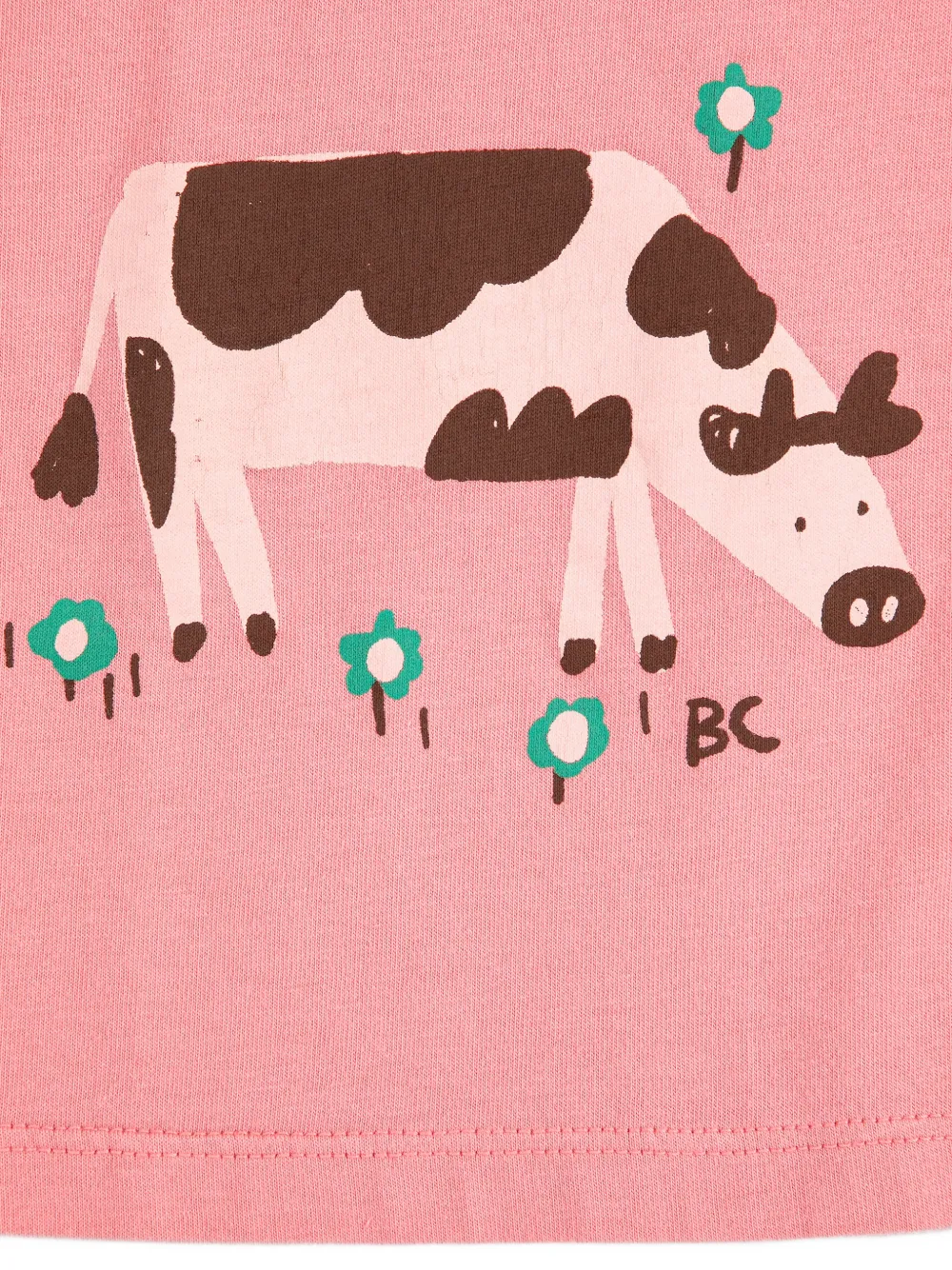  Bobo Choses Farm Adventure Printed T-shirt - Pink 