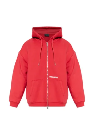 Supreme Small Box zip-up Hoodie | Red | FARFETCH