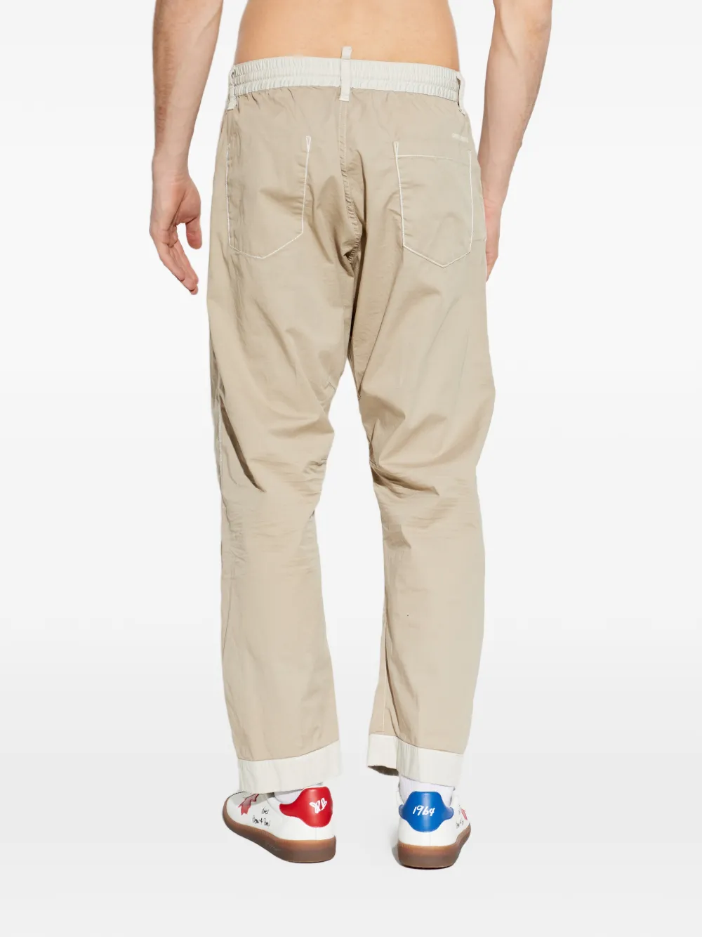 DSQUARED2 Broek met trekkoord Beige