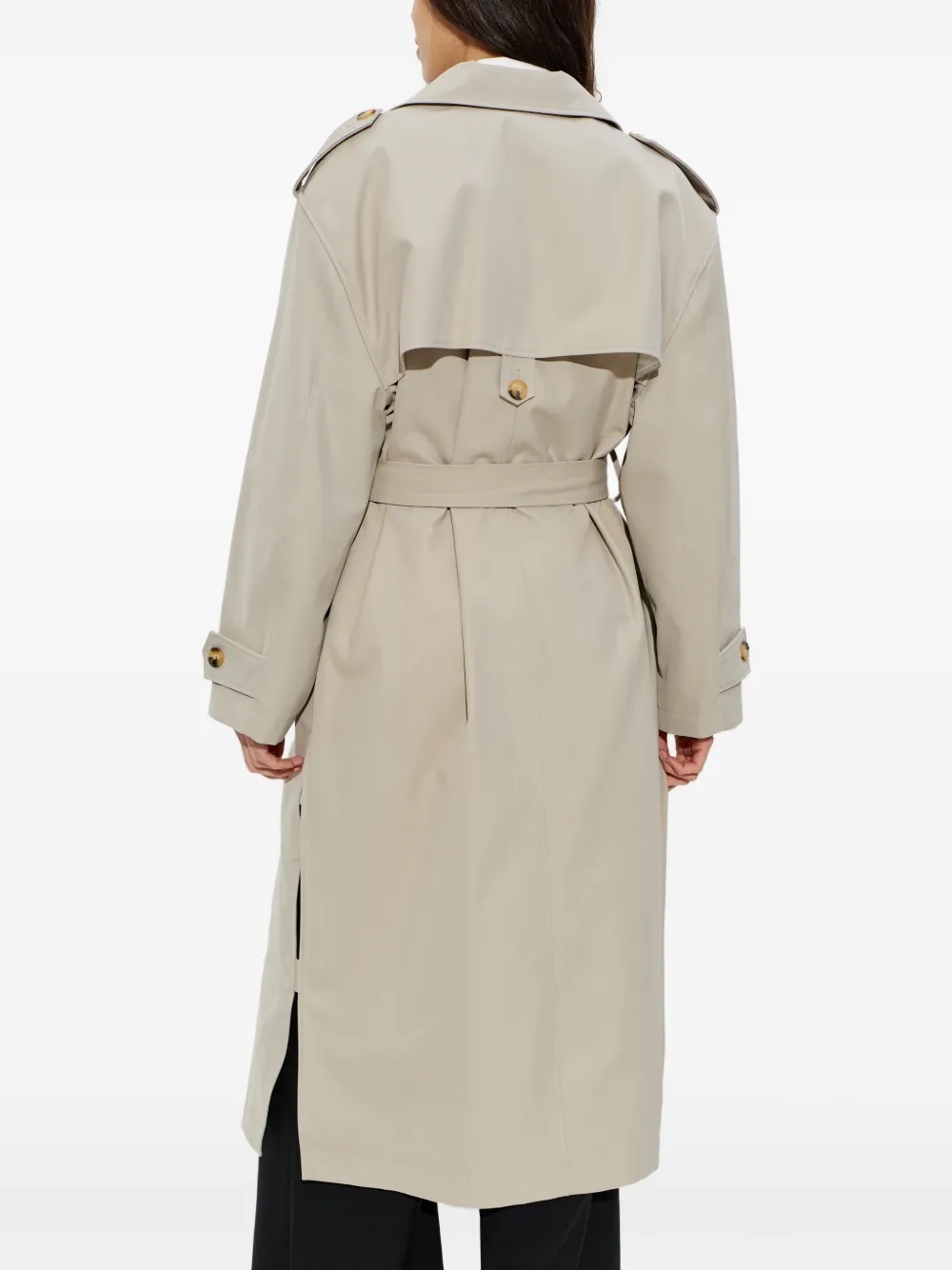 IRO Jas met ceintuur Beige