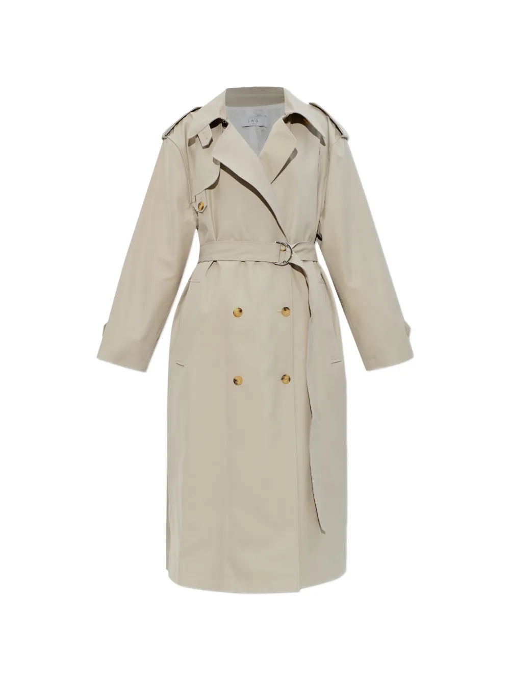 IRO belted-waist double-breasted coat - Toni neutri