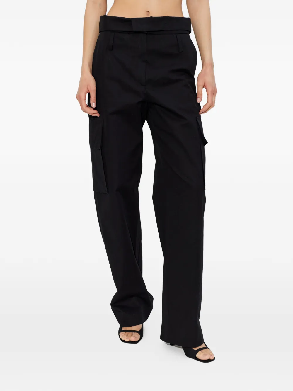  Iro Indra Straight Trousers - Black 
