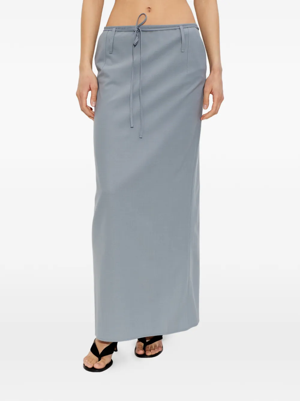  Iro Drawstring Skirt - Grey 