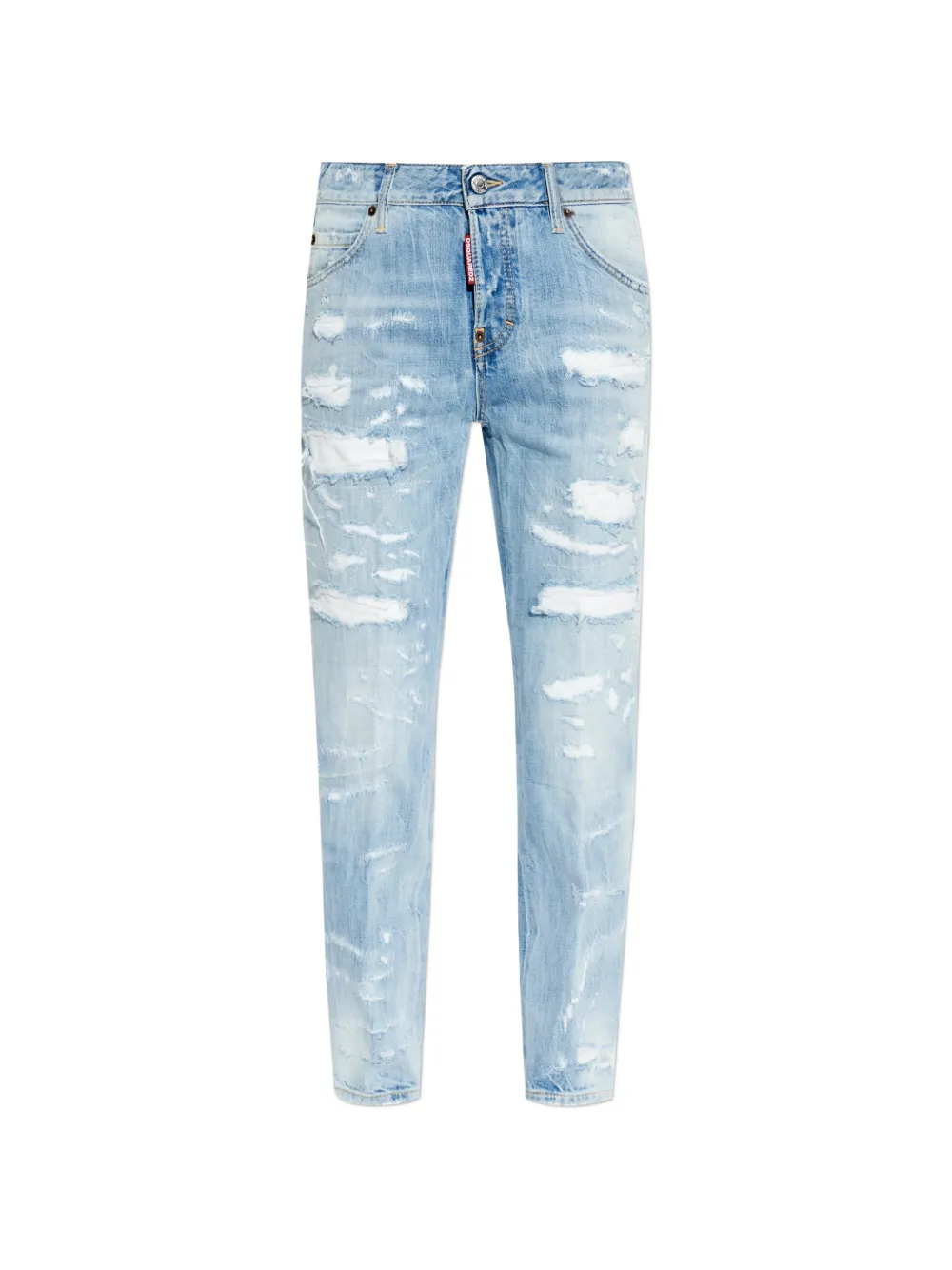 DSQUARED2 Pantaloni con effetto vissuto - Blu