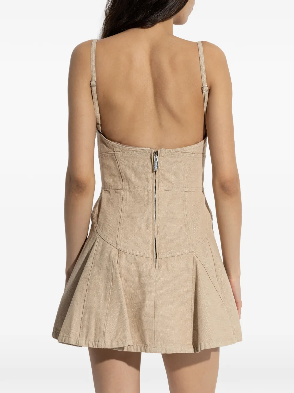 DSQUARED2 Gebreide jurk Beige