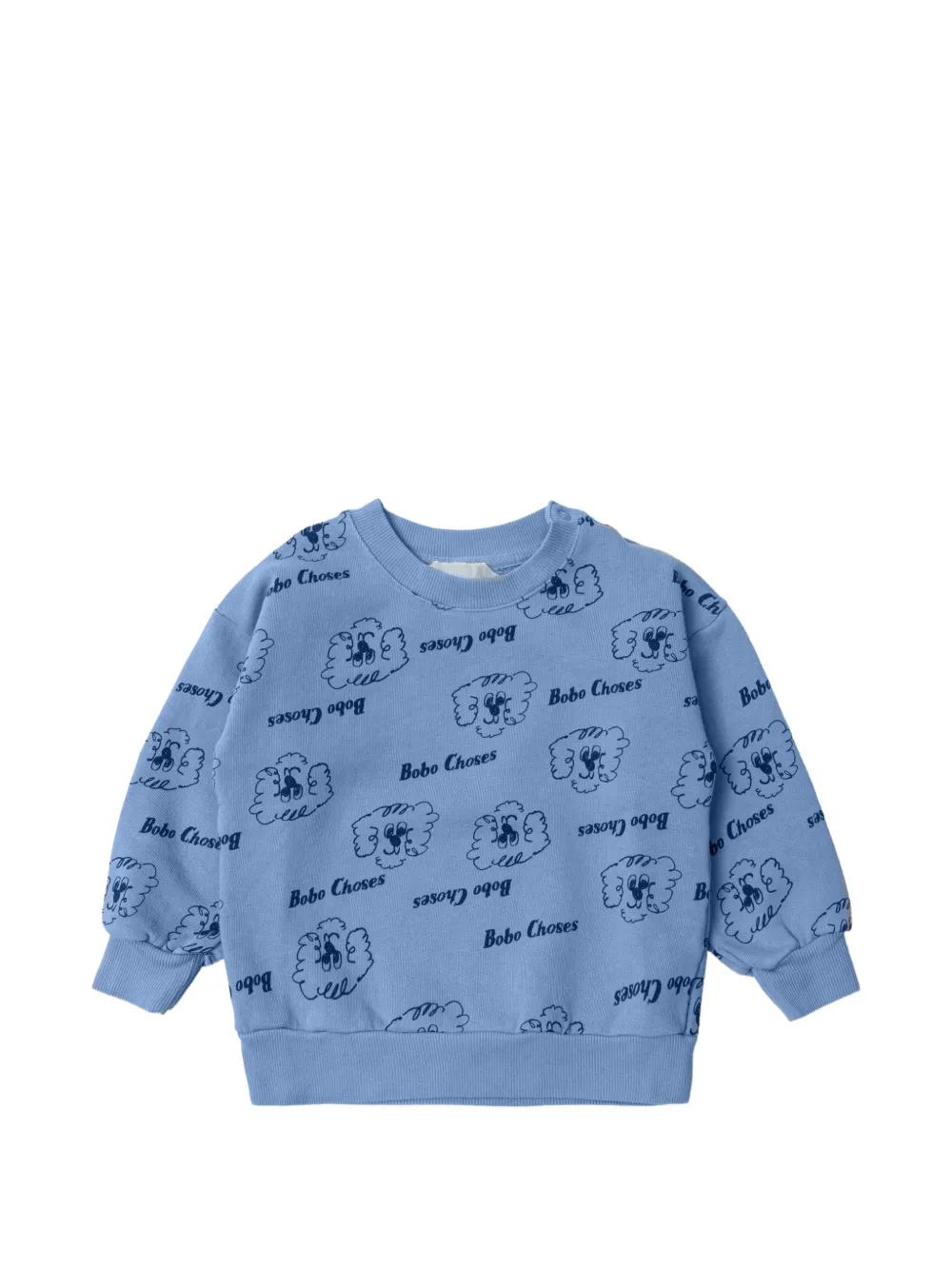 Bobo Choses print-detail sweatshirt - Blu