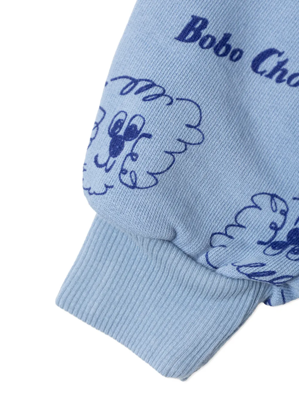  Bobo Choses Sudadera Con Detalle Estampado - Azul 