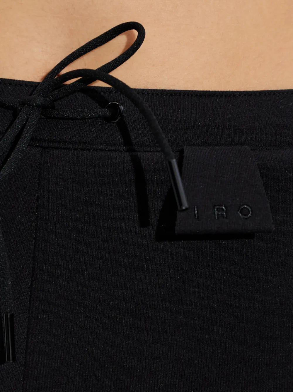 IRO Shorts met trekkoordtaille Zwart