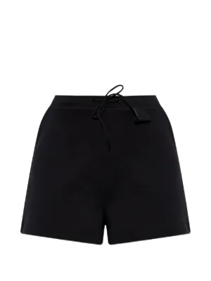 Alexander Wang ロゴ ショートパンツ | ブラック | FARFETCH JP