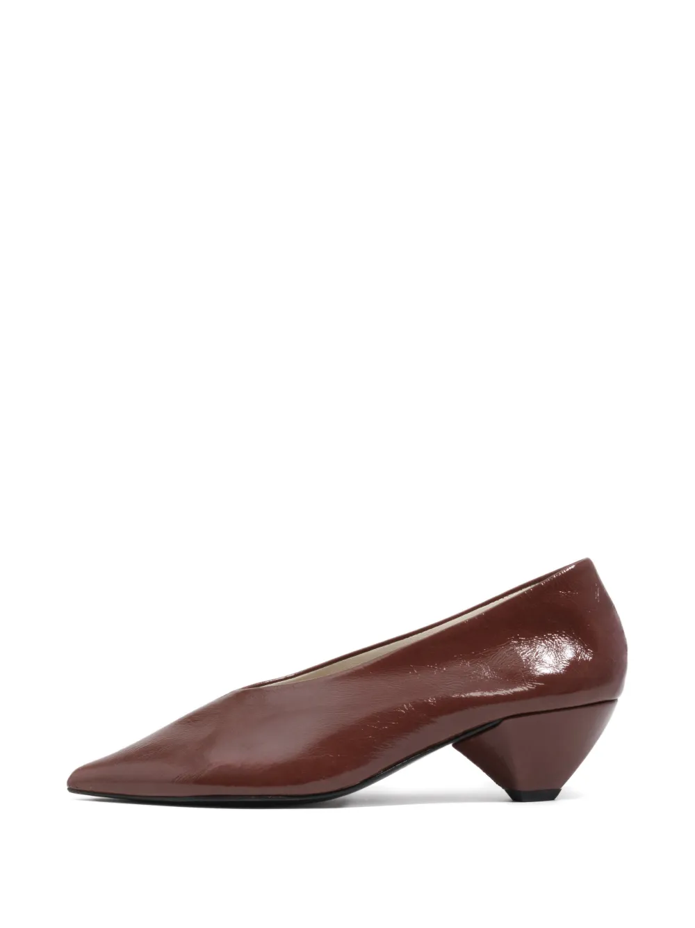 Bimba Y Lola Pointed-toe Pumps In Brown