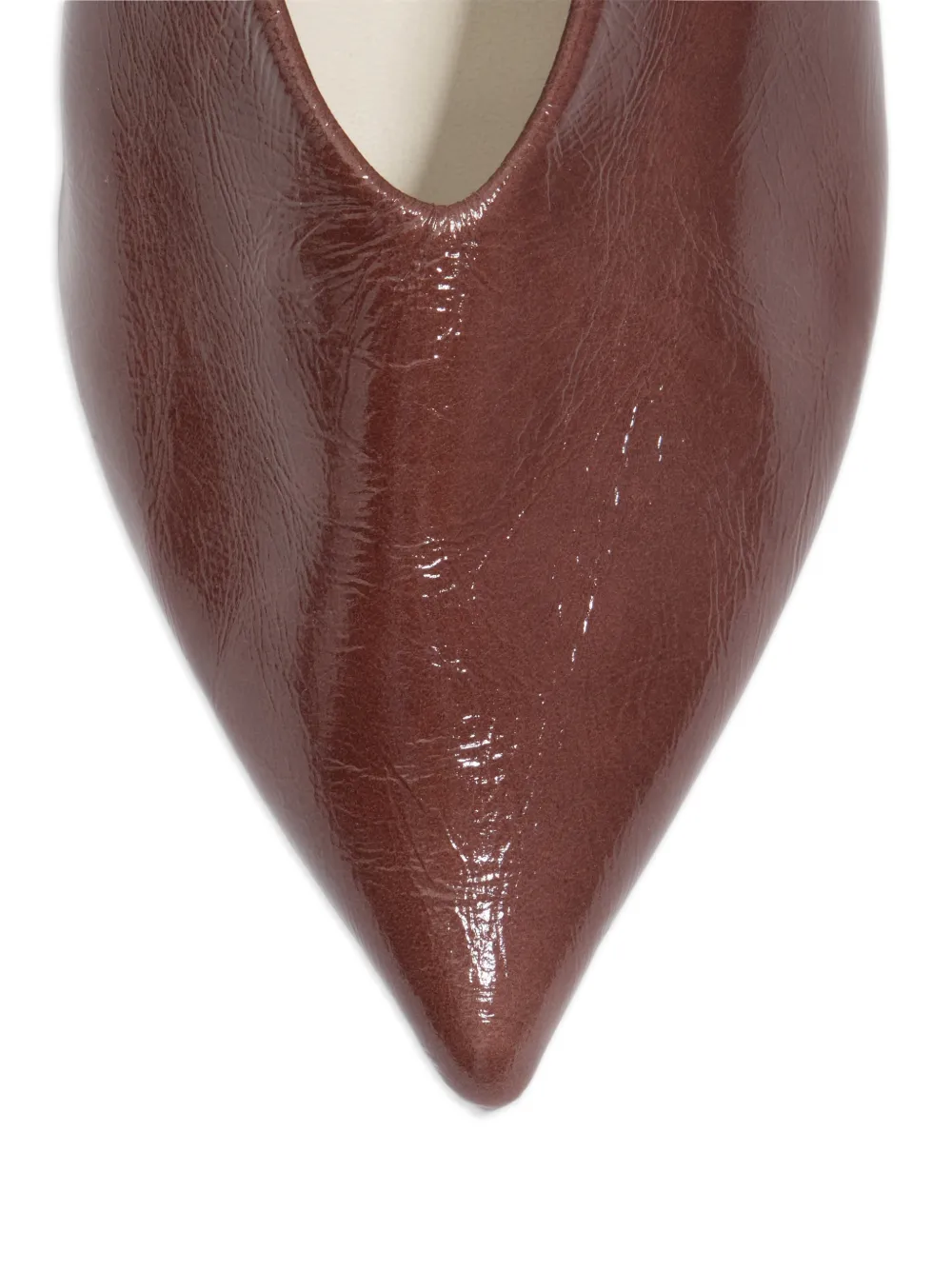 Bimba y Lola Pumps met puntige neus Bruin