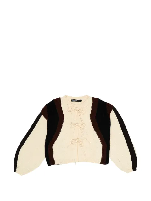 Bimba y Lola colour-block cardigan