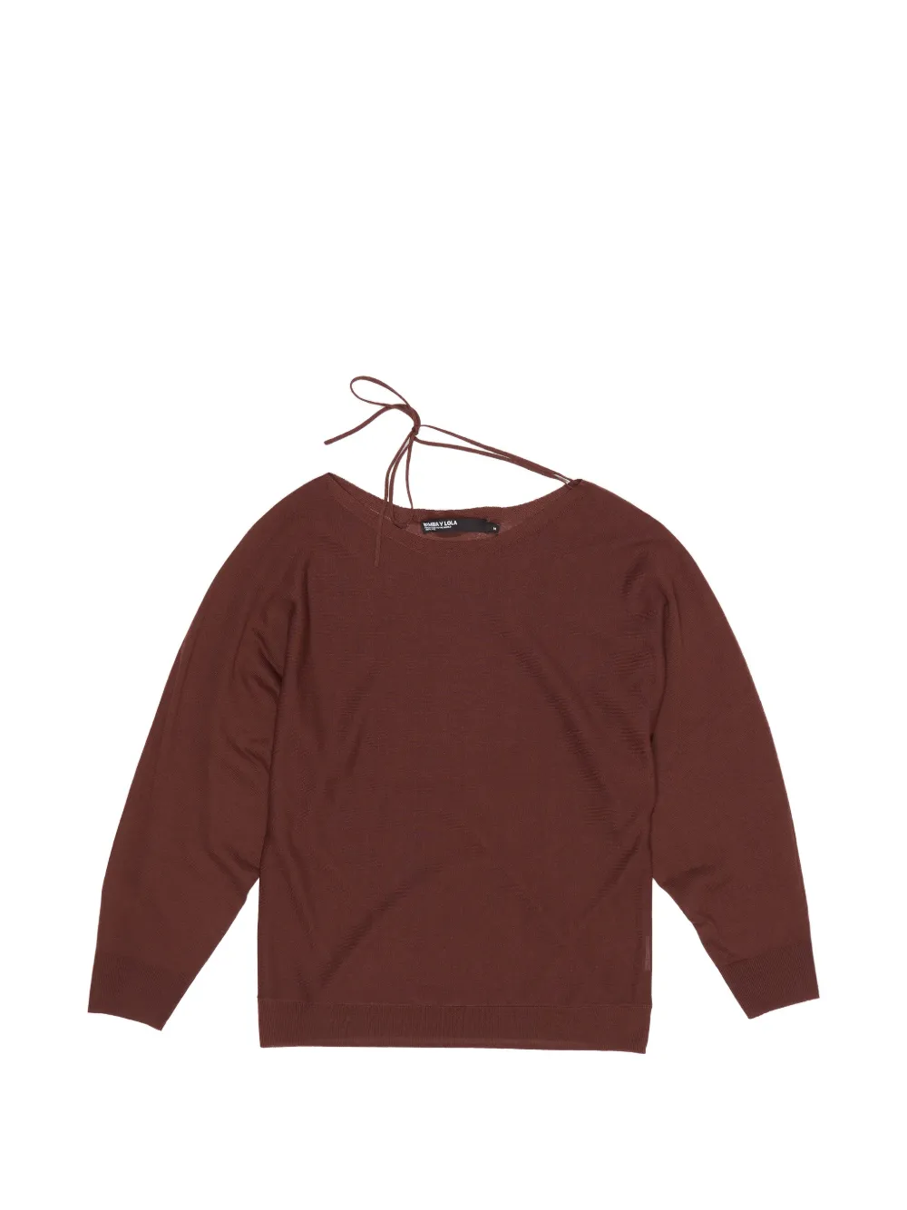 Bimba y Lola Top a maniche lunghe - Marrone