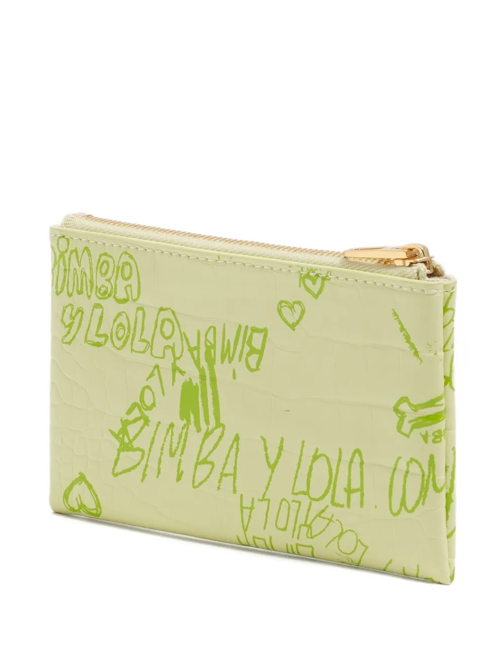 BIMBA Y LOLA Portemonnee met logo Beige