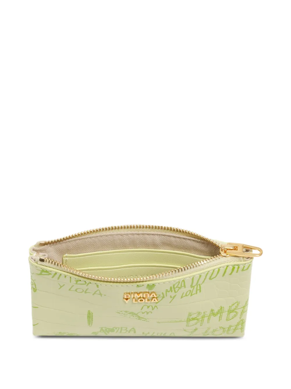 BIMBA Y LOLA Portemonnee met logo Beige