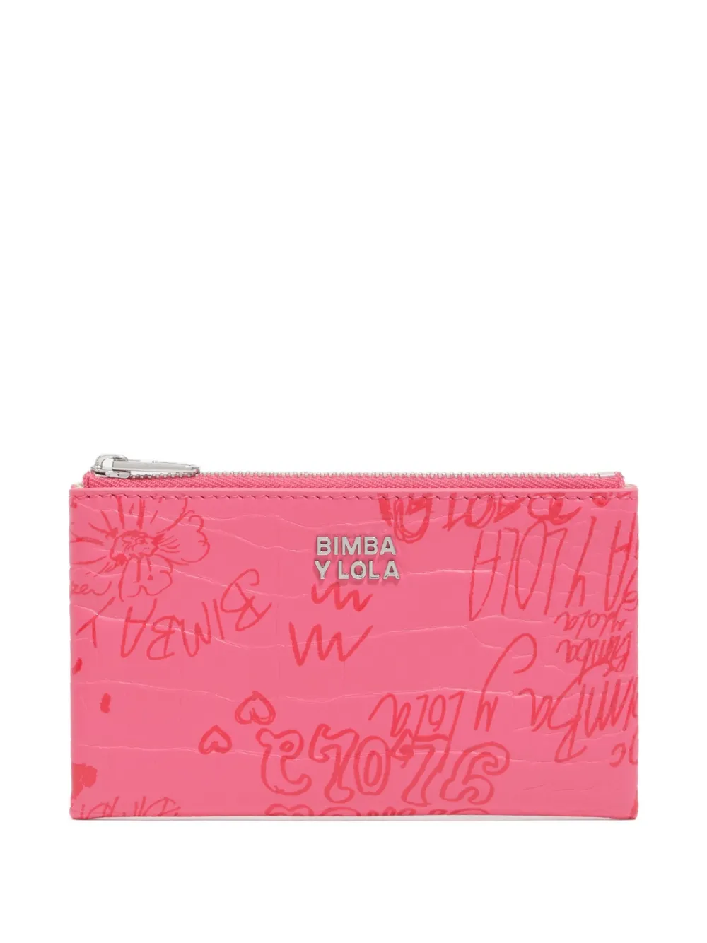 BIMBA Y LOLA Portemonnaie mit Reißverschluss - Rosa