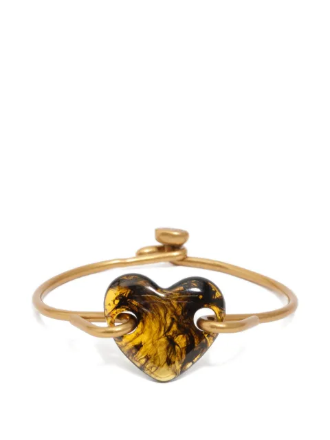 Bimba y Lola heart-pendant bracelet
