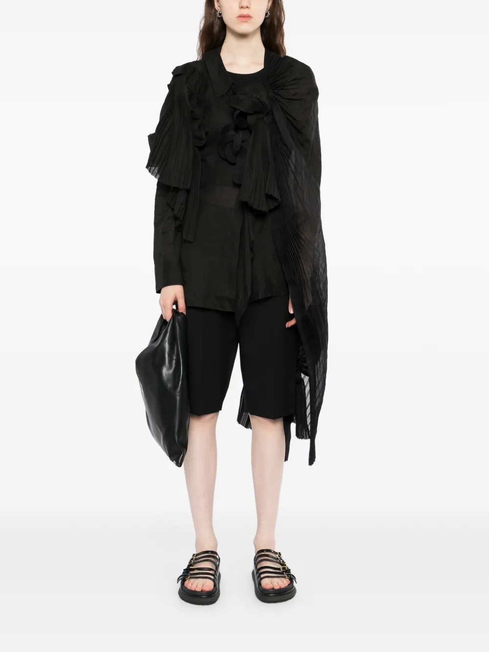  Yohji Yamamoto Asymmetric Top - Black 
