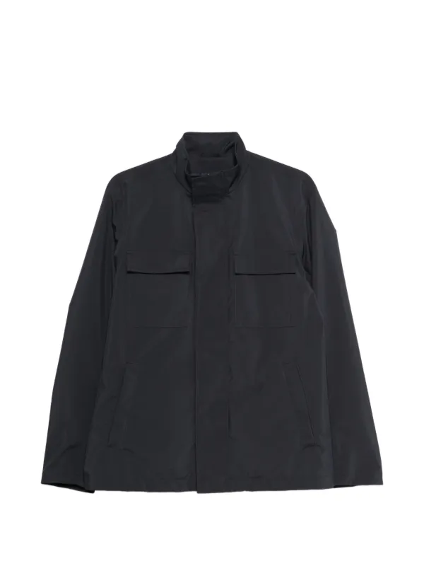 Herno Flap-pocket Jacket in Blue