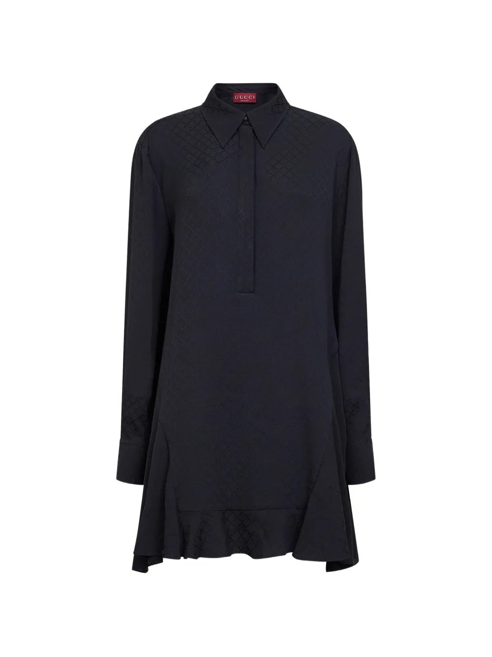 Gucci flounce dress - Schwarz