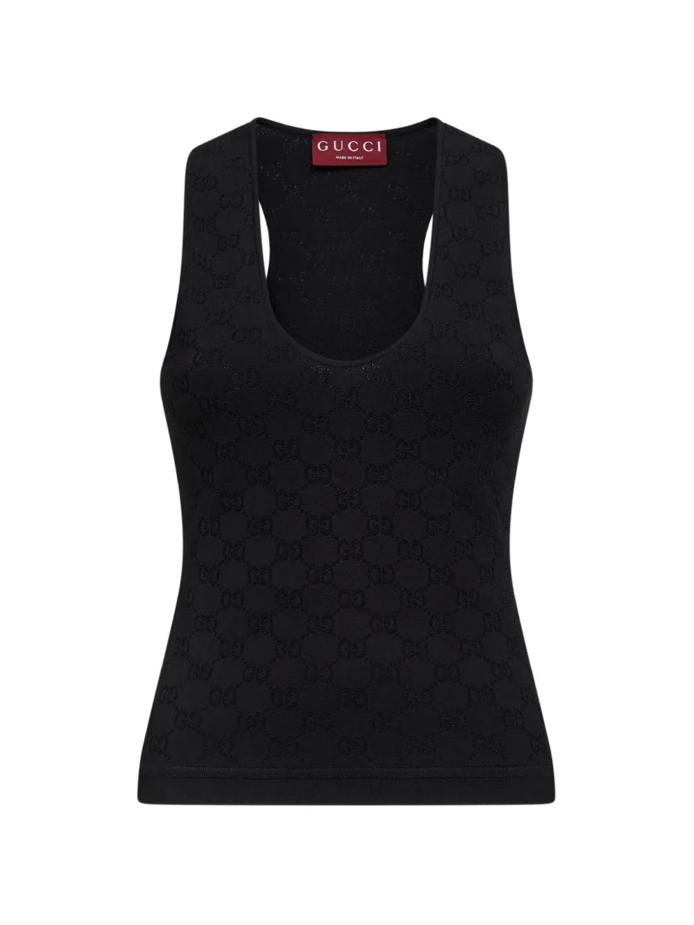 Gucci GG jacquard tank top - Schwarz