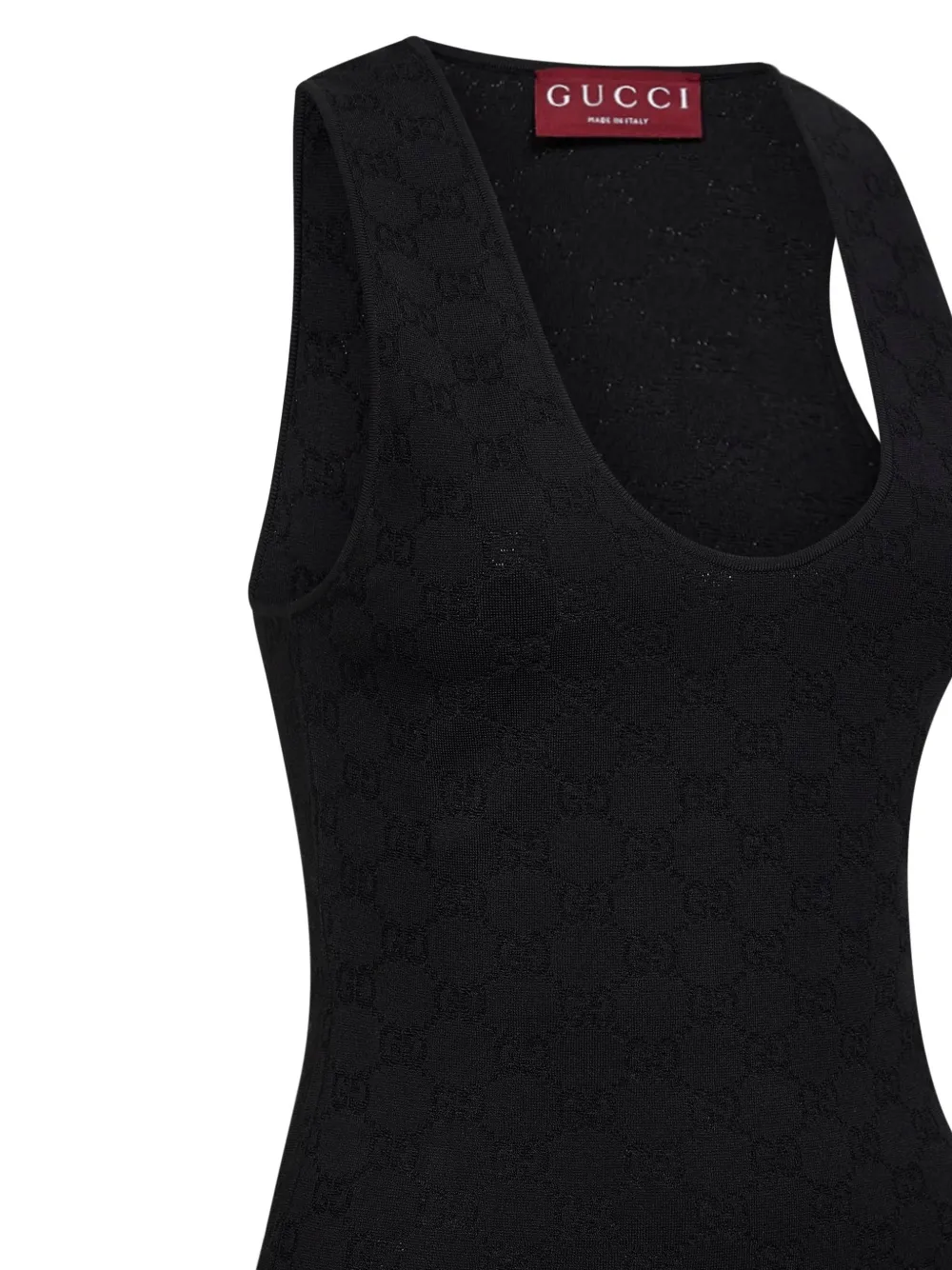 GG jacquard tank top