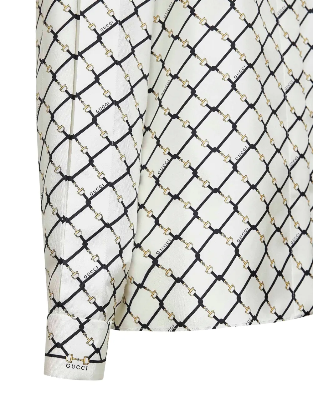  Gucci Silk Shirt - White 