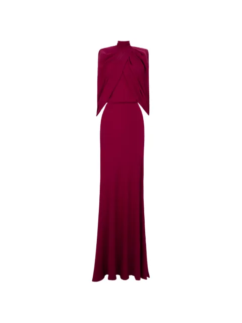 Gemy Maalouf draped-front maxi dress