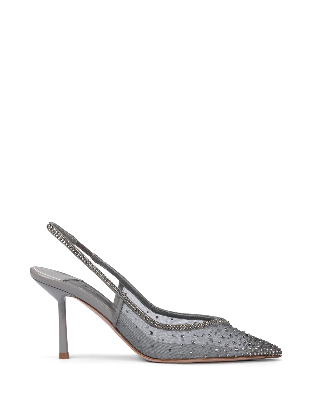 Le Silla Nicole 80mm slingback pumps Grijs