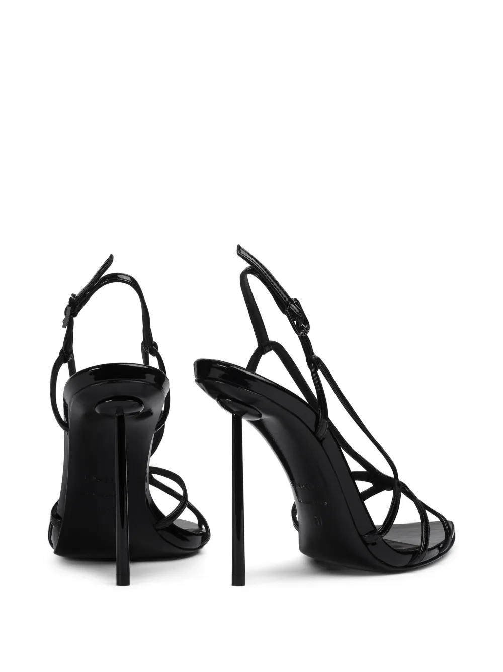 Le Silla Eugenie strappy sandals Zwart