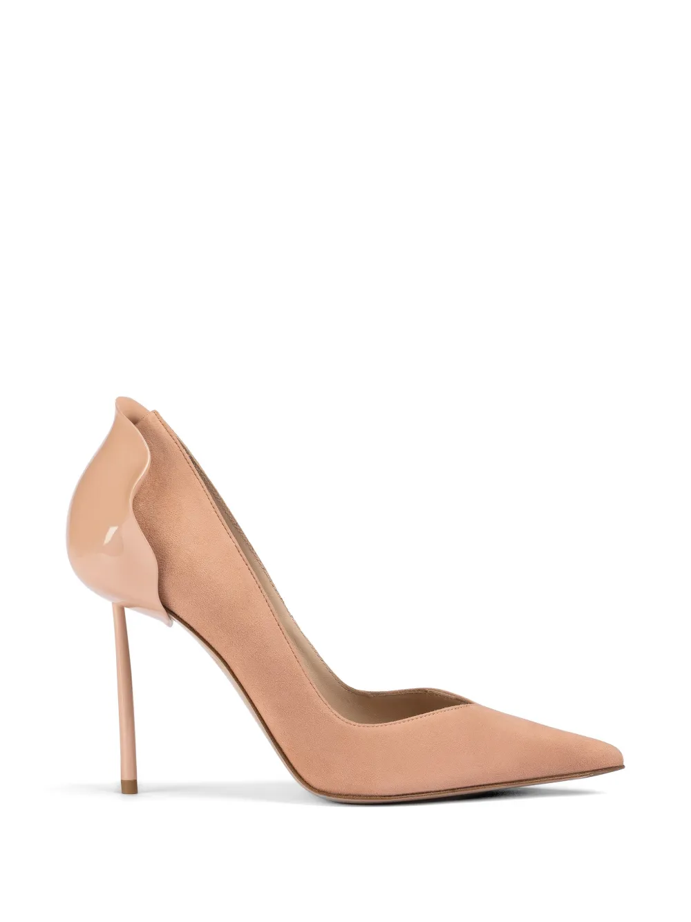 Le Silla Petalo suède pumps Beige