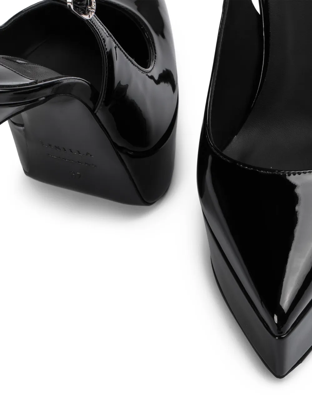 Le Silla Uma slingback pumps Zwart