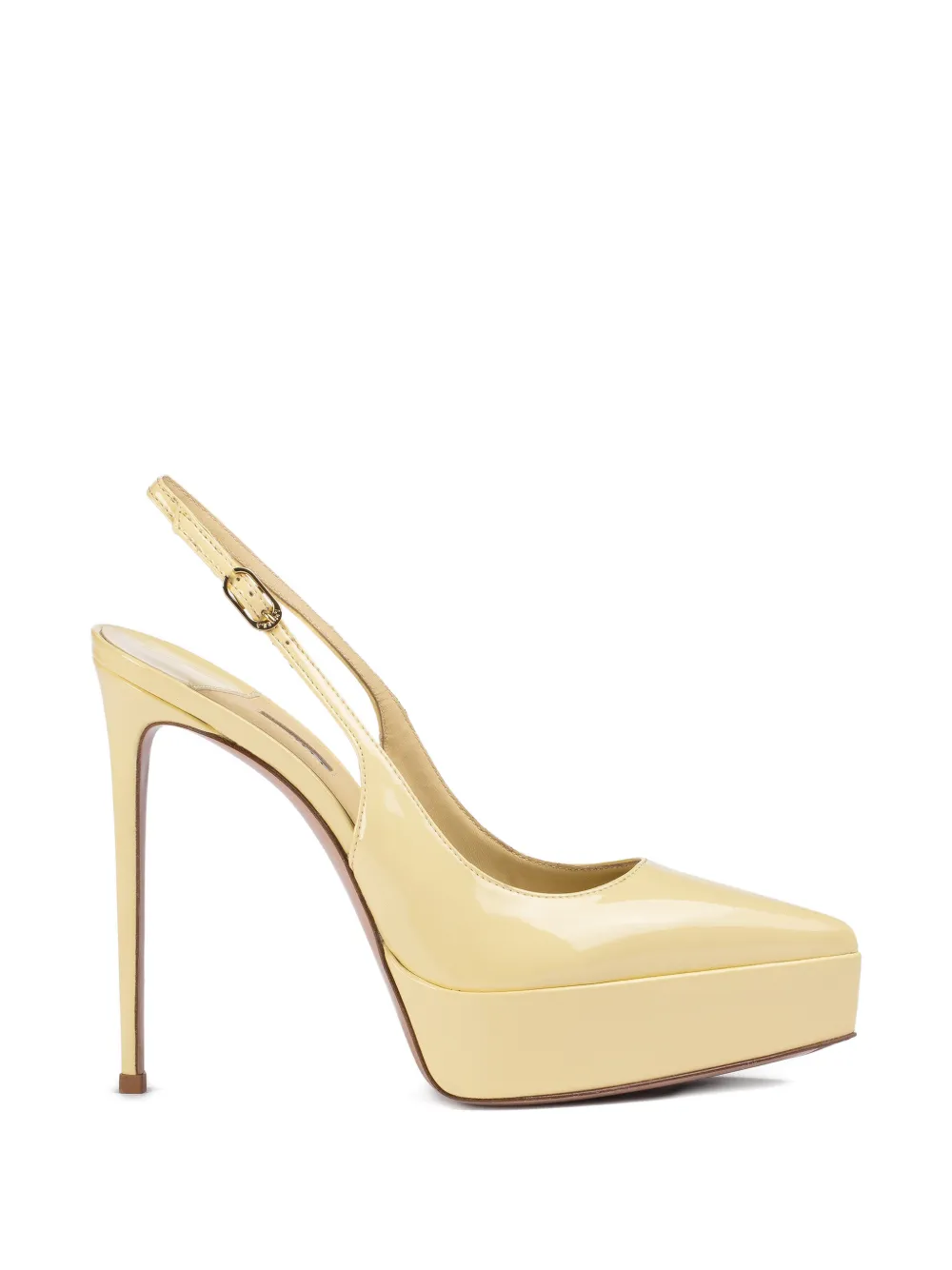 Le Silla Uma slingback pumps Geel