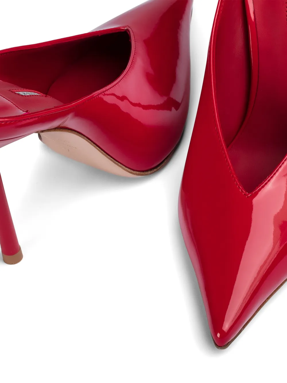 Le Silla Clivage heeled mules Rood