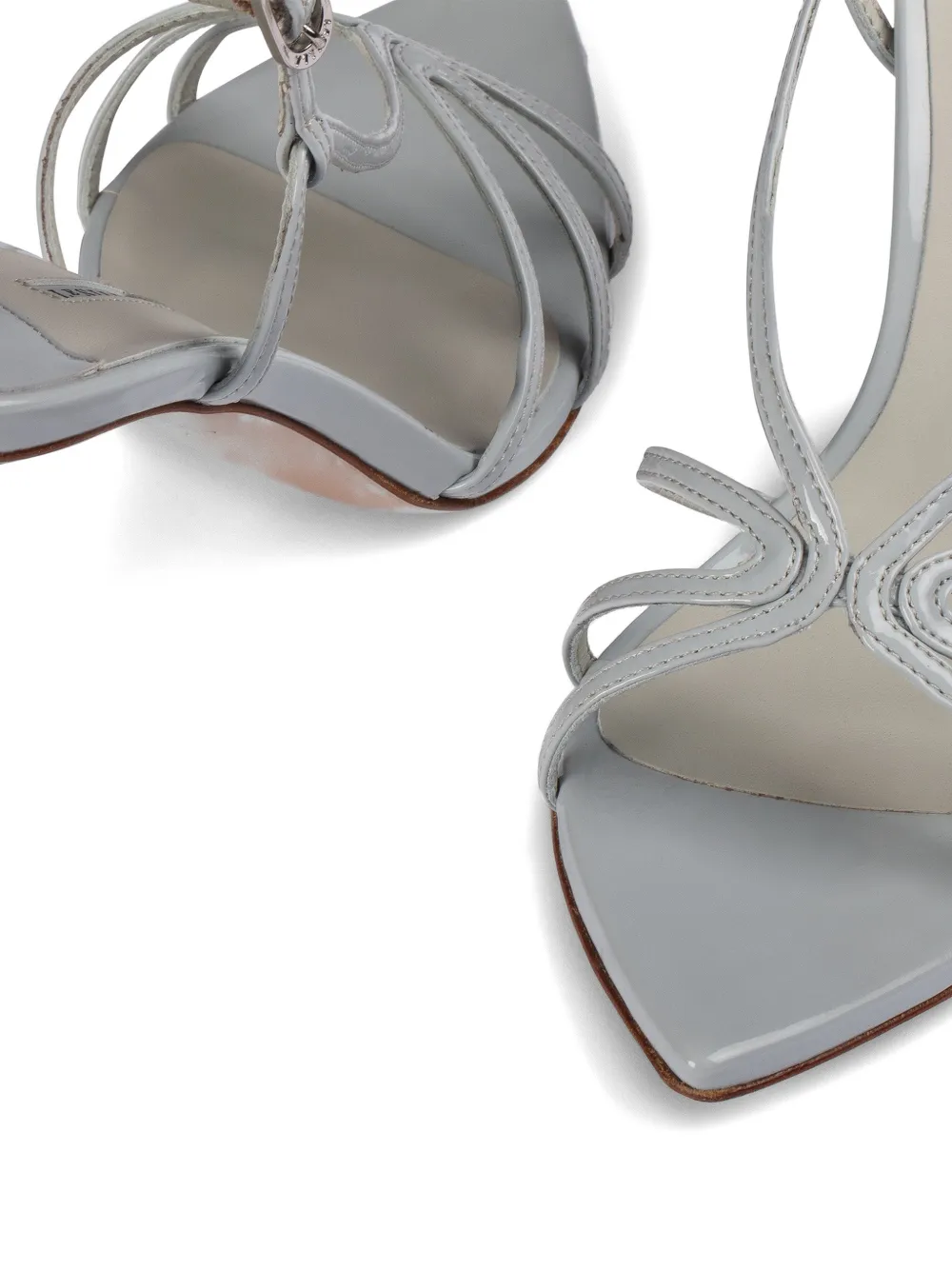 Le Silla Eugenie heeled sandals Blauw