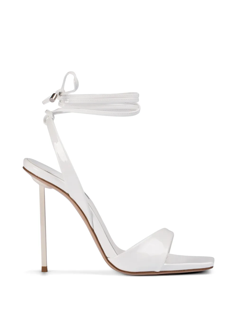 Le Silla Nyra tie-ankle sandals - Bianco