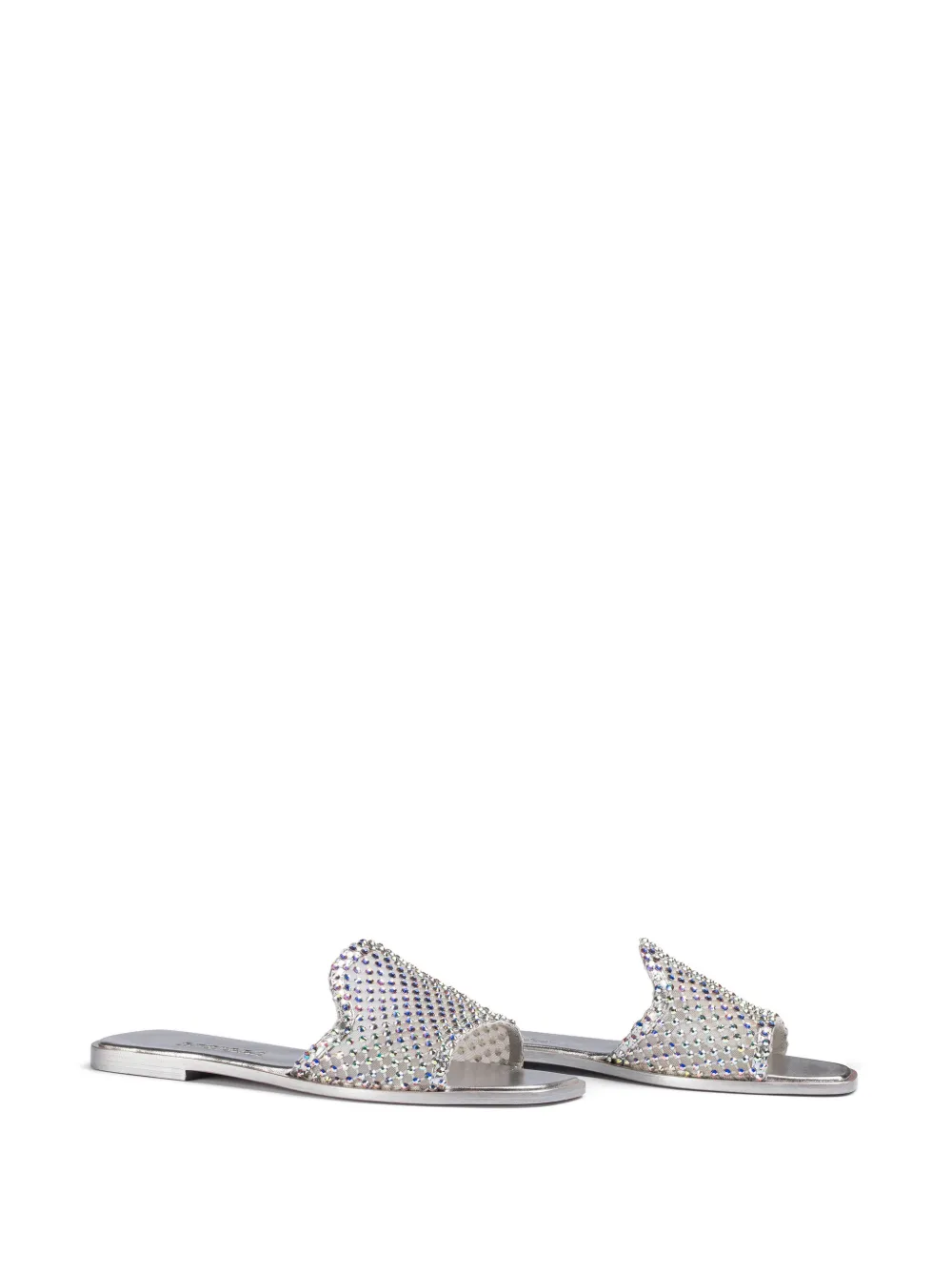 Le Silla Gilda verfraaide sandalen Zilver