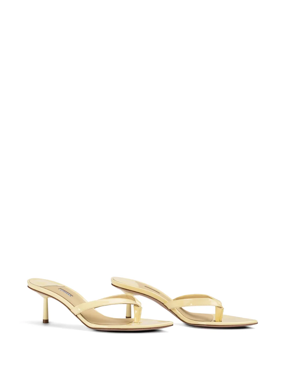 Le Silla Giselle sandalen met bandje Geel