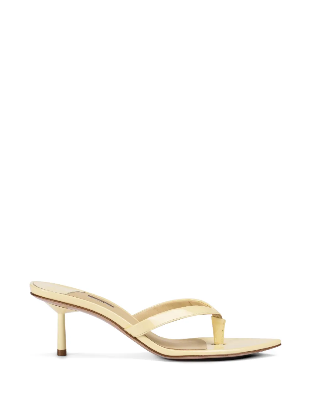 Le Silla Giselle sandalen met bandje Geel