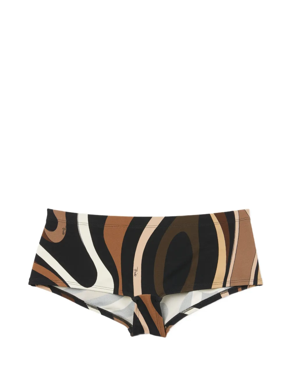 Pucci Marmo-print Mini Shorts In Multi