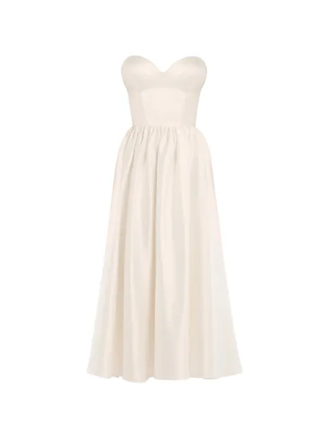 POST MERIDIEM pleated midi dress