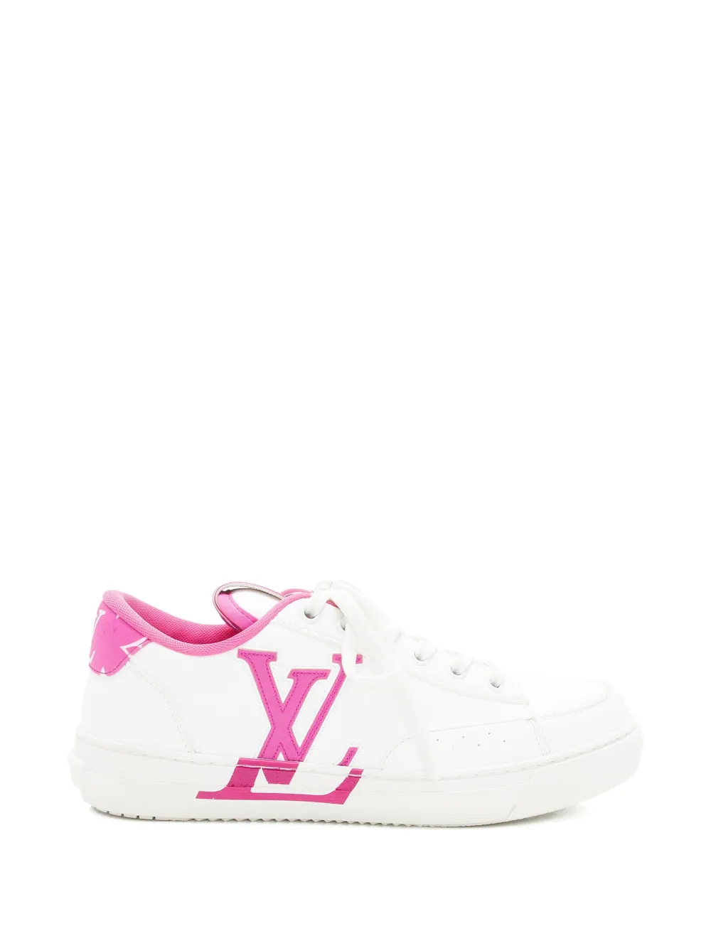 Louis Vuitton Pre-Owned 2022 Charlie leather sneakers - Bianco