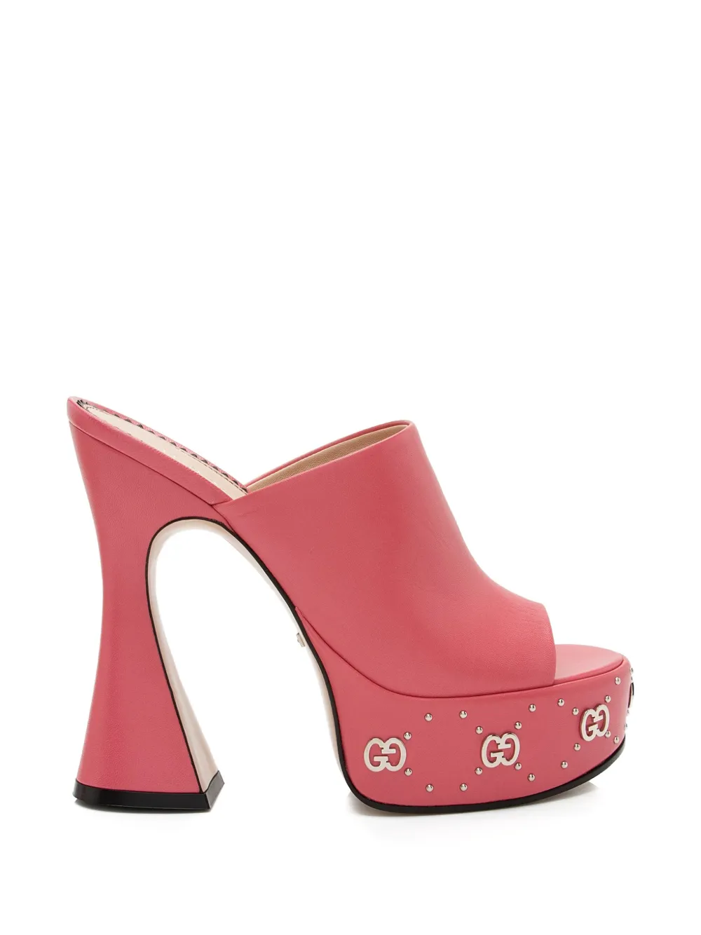 Gucci Pre-Owned Janaya embellished platform sandals - Rosa