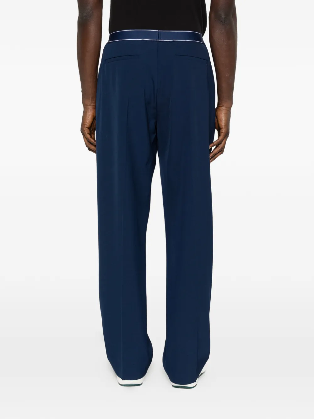 Casablanca Broek met elastische taille Blauw